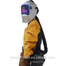 Casque de soudage auto obscurcissant avec respirateur